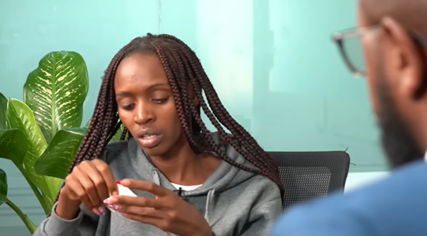 Faith Jerop, a kenyan lady whose child was taken by her ex-mzungu lover